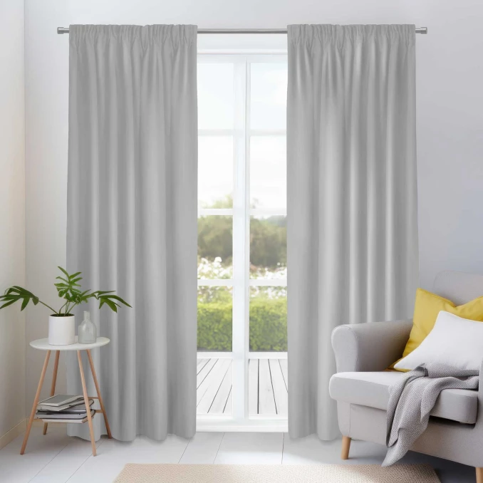 Draperii termoizolante cu bandă (opace)