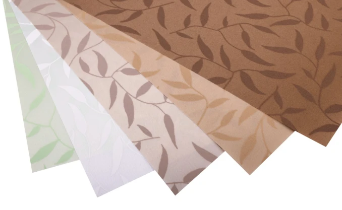 Mostră de țesături pentru rolete