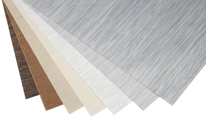 Mostră de țesături pentru rolete