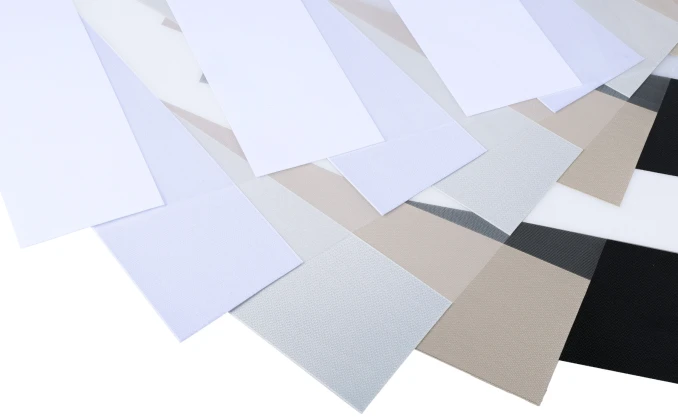 Mostră de țesături pentru rolete